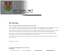 Tablet Screenshot of mytiles.net